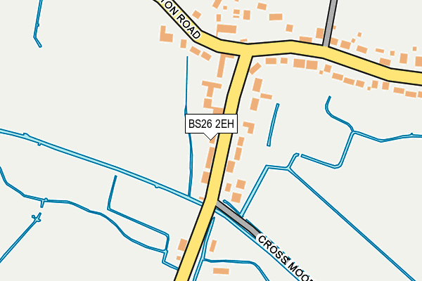 BS26 2EH map - OS OpenMap – Local (Ordnance Survey)