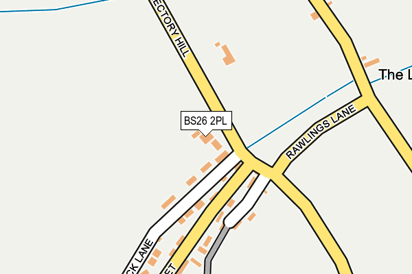 BS26 2PL map - OS OpenMap – Local (Ordnance Survey)