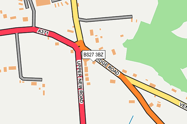 BS27 3BZ map - OS OpenMap – Local (Ordnance Survey)