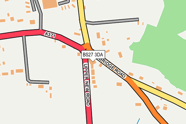 BS27 3DA map - OS OpenMap – Local (Ordnance Survey)