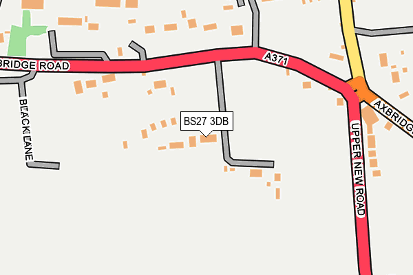BS27 3DB map - OS OpenMap – Local (Ordnance Survey)