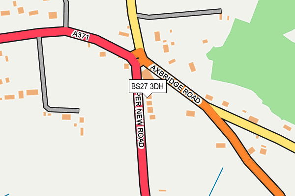 BS27 3DH map - OS OpenMap – Local (Ordnance Survey)