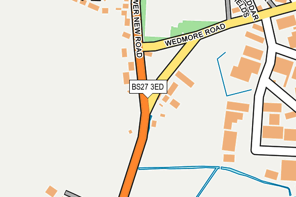 BS27 3ED map - OS OpenMap – Local (Ordnance Survey)