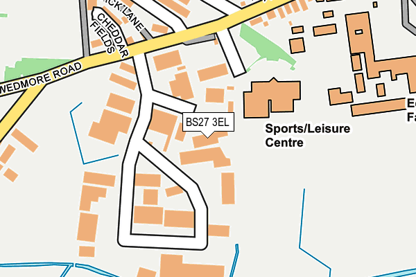 BS27 3EL map - OS OpenMap – Local (Ordnance Survey)