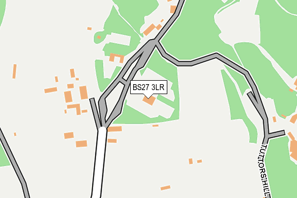 BS27 3LR map - OS OpenMap – Local (Ordnance Survey)