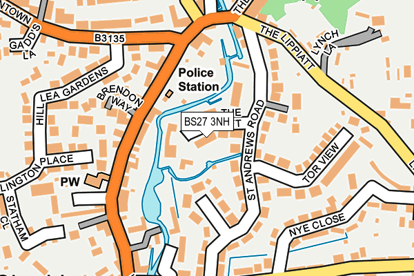BS27 3NH map - OS OpenMap – Local (Ordnance Survey)