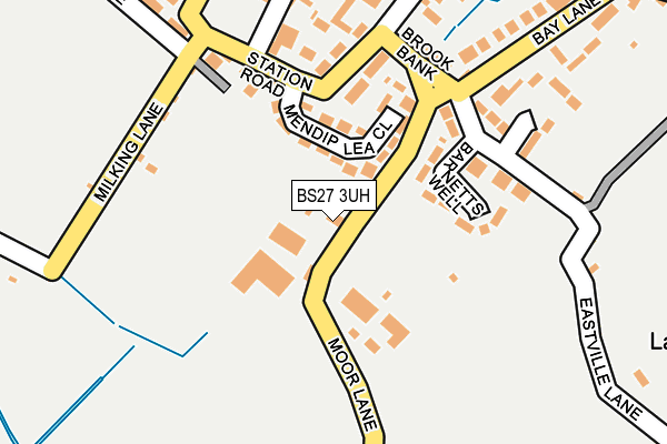 BS27 3UH map - OS OpenMap – Local (Ordnance Survey)