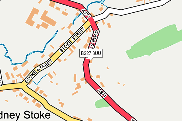 BS27 3UU map - OS OpenMap – Local (Ordnance Survey)