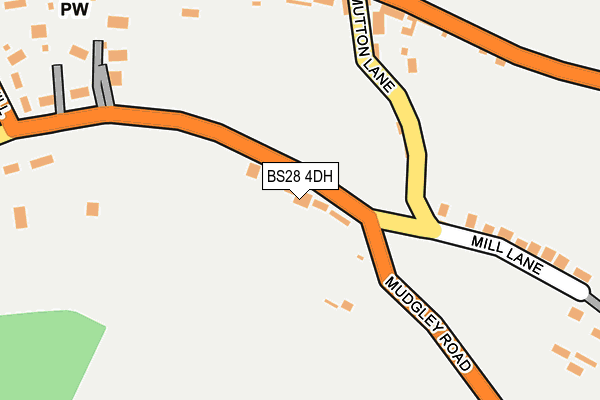 BS28 4DH map - OS OpenMap – Local (Ordnance Survey)