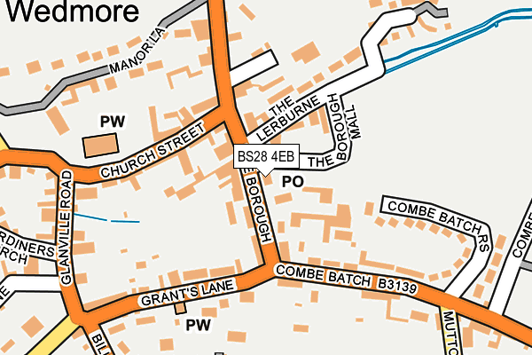 Map of HEMINGFORD ABBOTS LTD at local scale