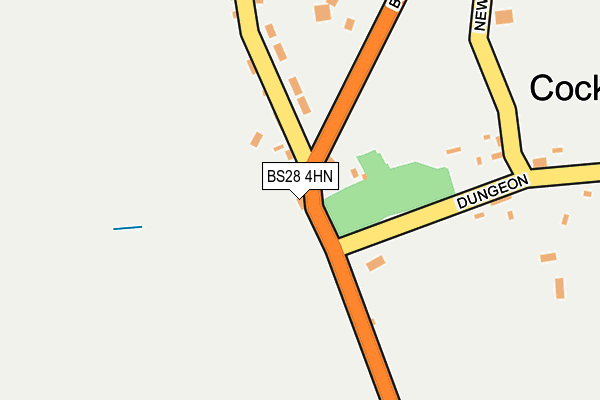 BS28 4HN map - OS OpenMap – Local (Ordnance Survey)