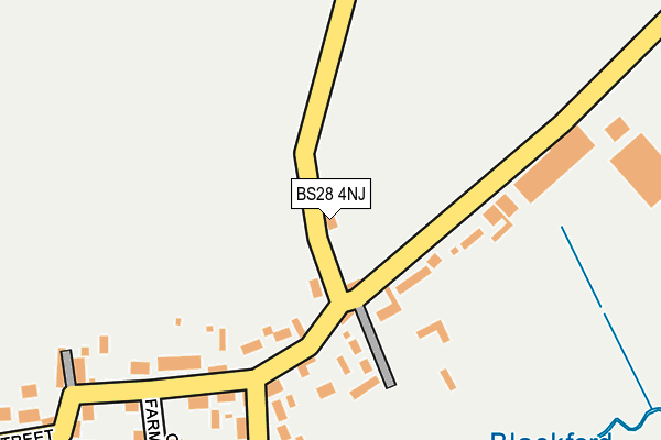 BS28 4NJ map - OS OpenMap – Local (Ordnance Survey)