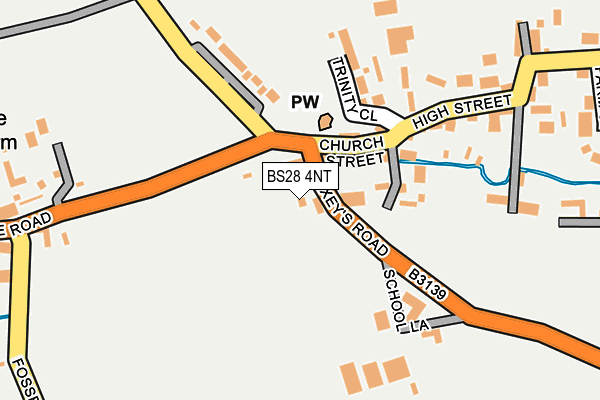 BS28 4NT map - OS OpenMap – Local (Ordnance Survey)