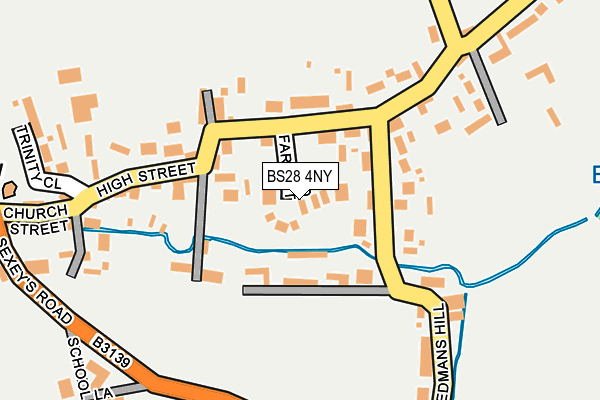 BS28 4NY map - OS OpenMap – Local (Ordnance Survey)