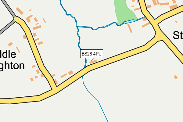 BS28 4PU map - OS OpenMap – Local (Ordnance Survey)