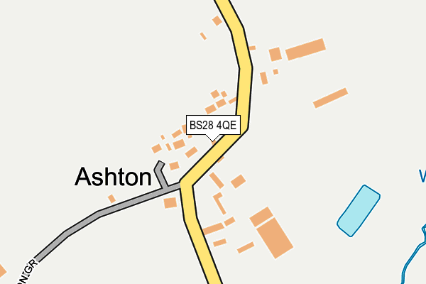 BS28 4QE map - OS OpenMap – Local (Ordnance Survey)