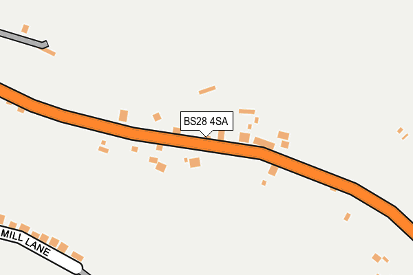 BS28 4SA map - OS OpenMap – Local (Ordnance Survey)