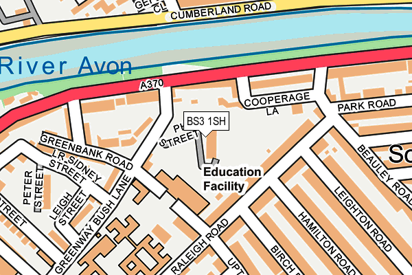 BS3 1SH map - OS OpenMap – Local (Ordnance Survey)