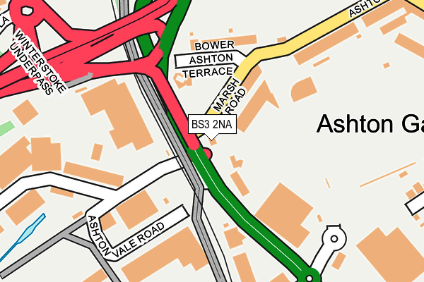 Map of CHALK VALE CONSTRUCTION CONSULTANCY LTD at local scale