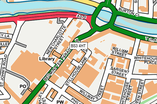 BS3 4HT map - OS OpenMap – Local (Ordnance Survey)