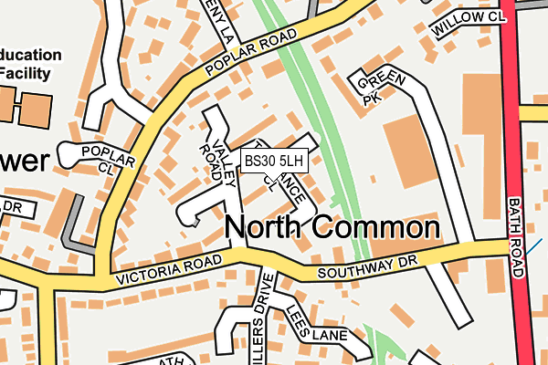 BS30 5LH map - OS OpenMap – Local (Ordnance Survey)