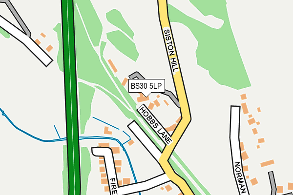 BS30 5LP map - OS OpenMap – Local (Ordnance Survey)