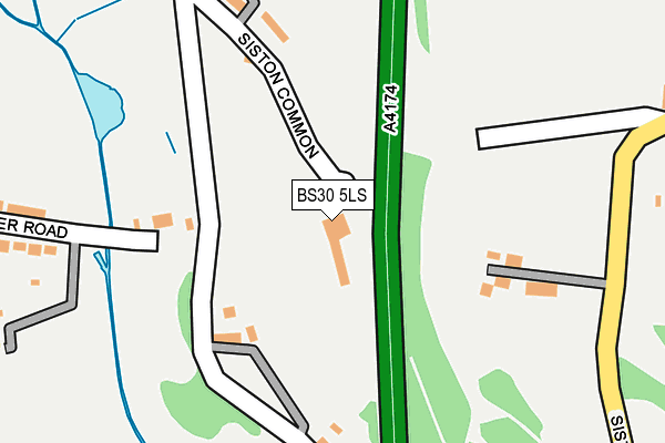 BS30 5LS map - OS OpenMap – Local (Ordnance Survey)