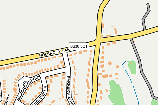 BS30 5QT map - OS OpenMap – Local (Ordnance Survey)