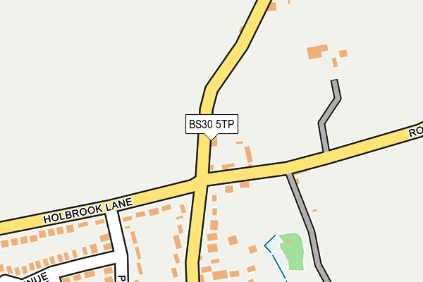 BS30 5TP map - OS OpenMap – Local (Ordnance Survey)