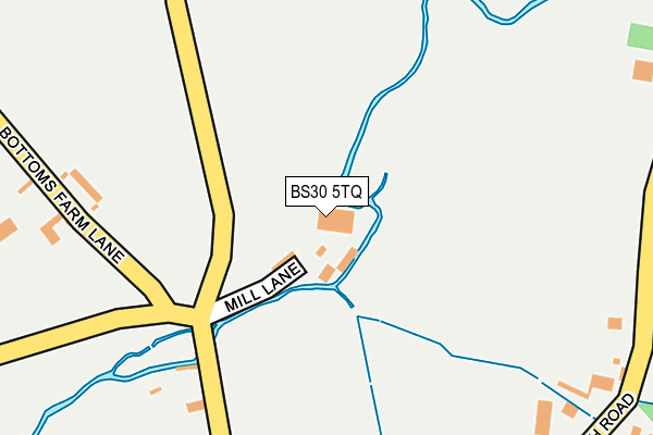 BS30 5TQ map - OS OpenMap – Local (Ordnance Survey)