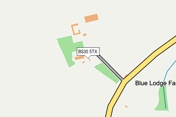 BS30 5TX map - OS OpenMap – Local (Ordnance Survey)