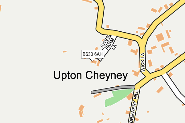 BS30 6AH map - OS OpenMap – Local (Ordnance Survey)