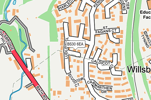 BS30 6EA map - OS OpenMap – Local (Ordnance Survey)