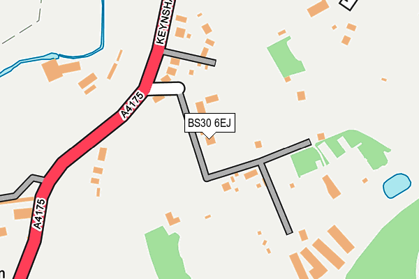BS30 6EJ map - OS OpenMap – Local (Ordnance Survey)