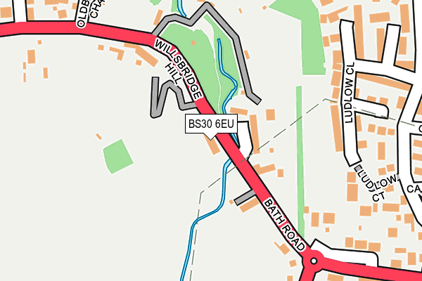 BS30 6EU map - OS OpenMap – Local (Ordnance Survey)