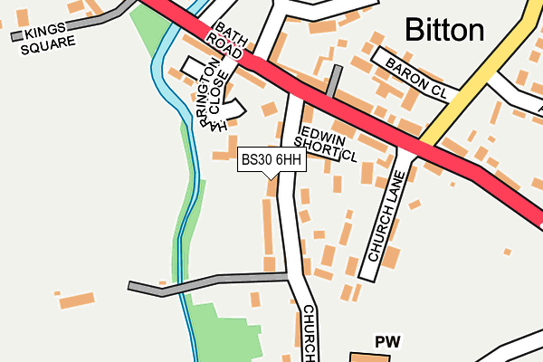BS30 6HH map - OS OpenMap – Local (Ordnance Survey)