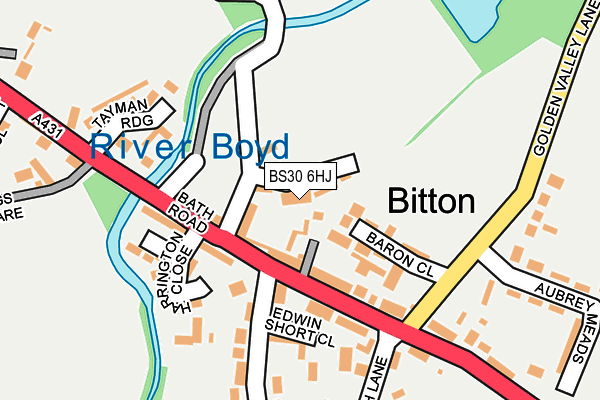 BS30 6HJ map - OS OpenMap – Local (Ordnance Survey)