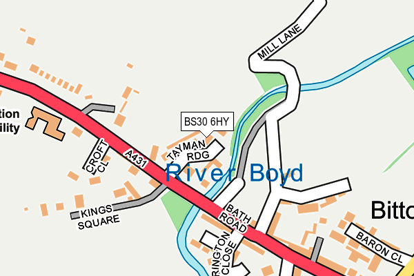 BS30 6HY map - OS OpenMap – Local (Ordnance Survey)