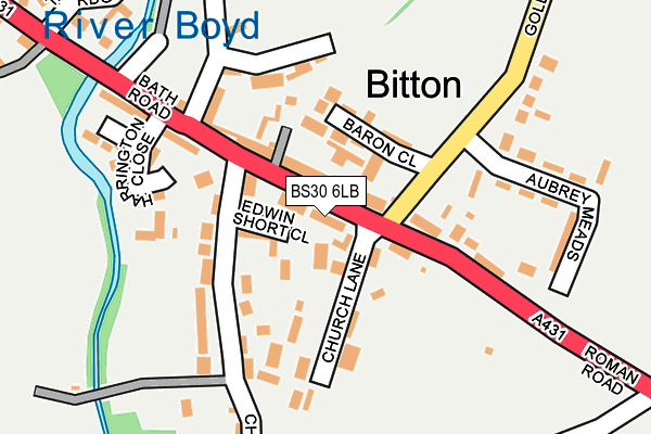 BS30 6LB map - OS OpenMap – Local (Ordnance Survey)