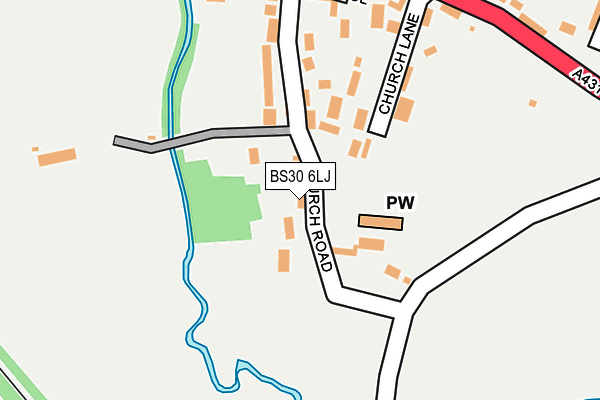 BS30 6LJ map - OS OpenMap – Local (Ordnance Survey)