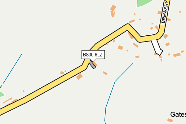 BS30 6LZ map - OS OpenMap – Local (Ordnance Survey)