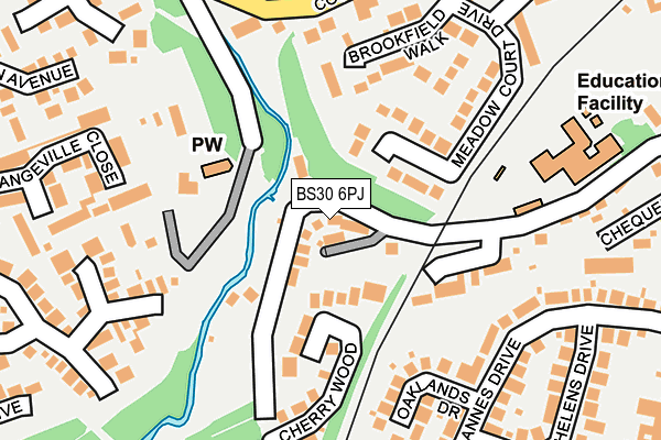 BS30 6PJ map - OS OpenMap – Local (Ordnance Survey)