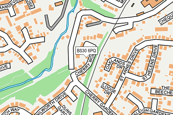 BS30 6PQ map - OS OpenMap – Local (Ordnance Survey)