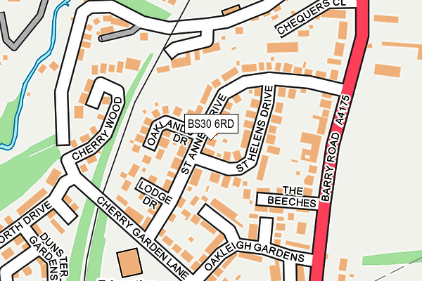 BS30 6RD map - OS OpenMap – Local (Ordnance Survey)