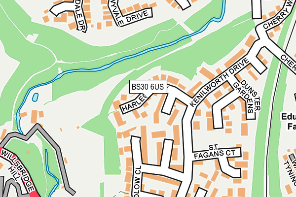 BS30 6US map - OS OpenMap – Local (Ordnance Survey)