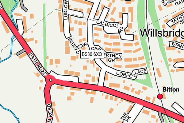 BS30 6XQ map - OS OpenMap – Local (Ordnance Survey)