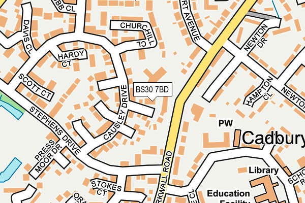 BS30 7BD map - OS OpenMap – Local (Ordnance Survey)