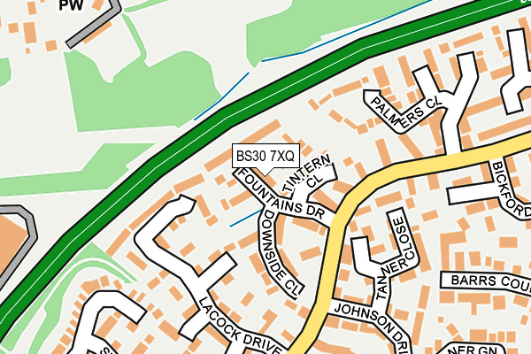 BS30 7XQ map - OS OpenMap – Local (Ordnance Survey)