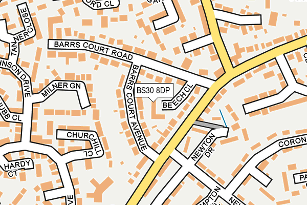 BS30 8DP map - OS OpenMap – Local (Ordnance Survey)