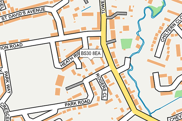 BS30 8EA map - OS OpenMap – Local (Ordnance Survey)